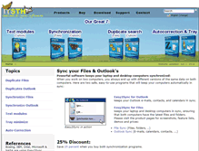 Tablet Screenshot of easy2sync.de